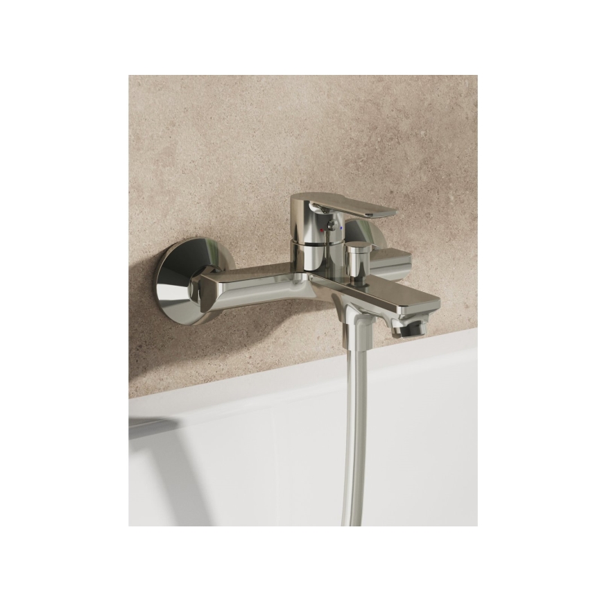 Ravak X070485 - Mezclador para bañera SOLAR, cromo brillante