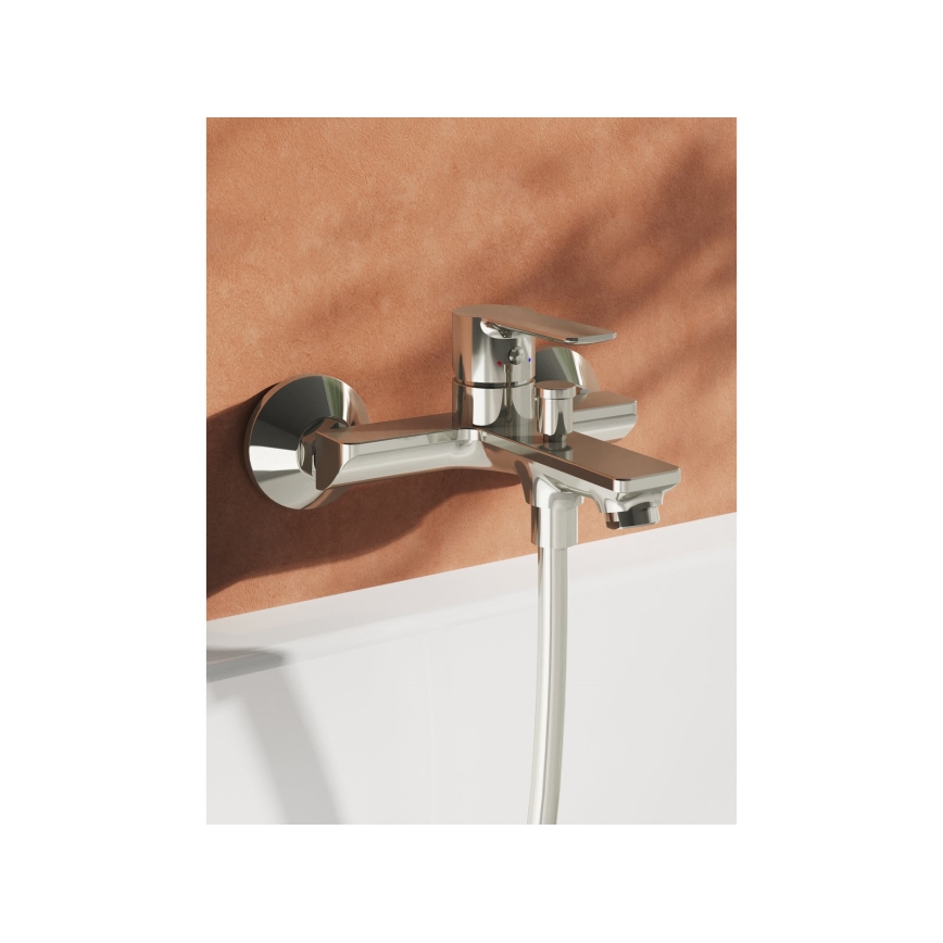 Ravak X070485 - Mezclador para bañera SOLAR, cromo brillante