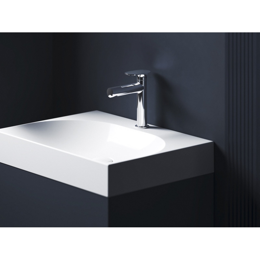 Ravak X070523 - Grifo de lavabo SPRING 18,9 cm cromado brillante