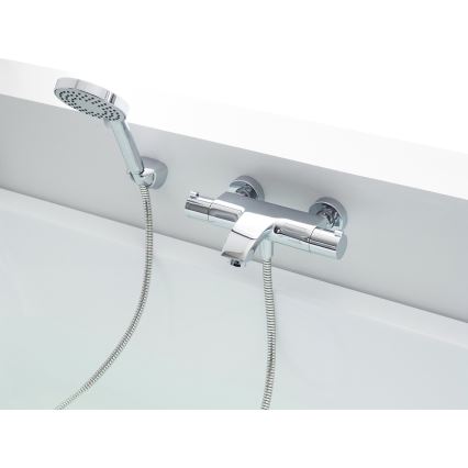 Ravak X07P065 - Manguera de ducha de plástico, 150 cm, acabado cromado brillante