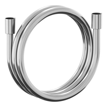 Ravak X07P176 - Manguera de ducha de plástico, 150 cm, cromo brillante