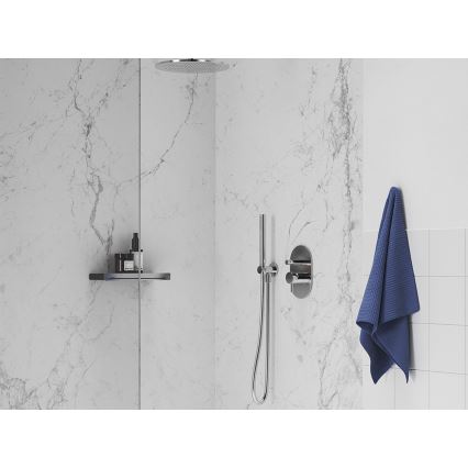 Ravak X07P176 - Manguera de ducha de plástico, 150 cm, cromo brillante