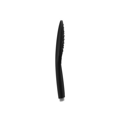 Ravak X07P569 - Ducha de mano con pulsador, color negro