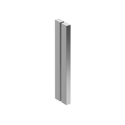 Ravak X1LM70C00Z1 - Mampara de ducha de esquina de cuatro paneles BLIX SLIM 90x90 cm cromo brillante