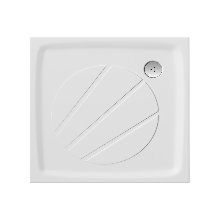 Ravak XA037701010 - Plato de ducha cuadrado PERSEUS 90x90 cm blanco
