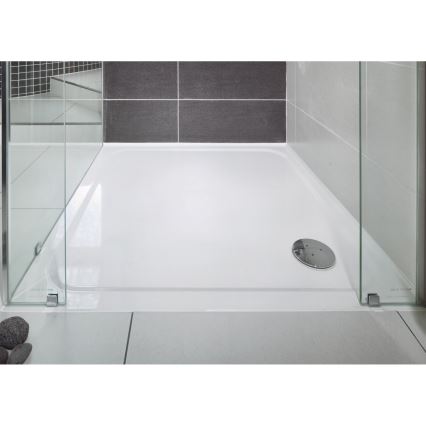 Ravak XA047701010 - Plato de ducha cuadrado PERSEUS 90x90 cm blanco