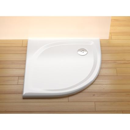 Ravak XA237711010B - Plato de ducha cuadrante ELIPSO 90x90 cm blanco