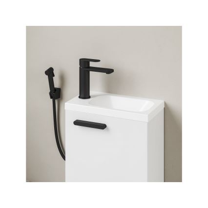 Ravak XJGL1100000 - Lavabo suspendido CHROME 40x22 cm mármol fundido/blanco