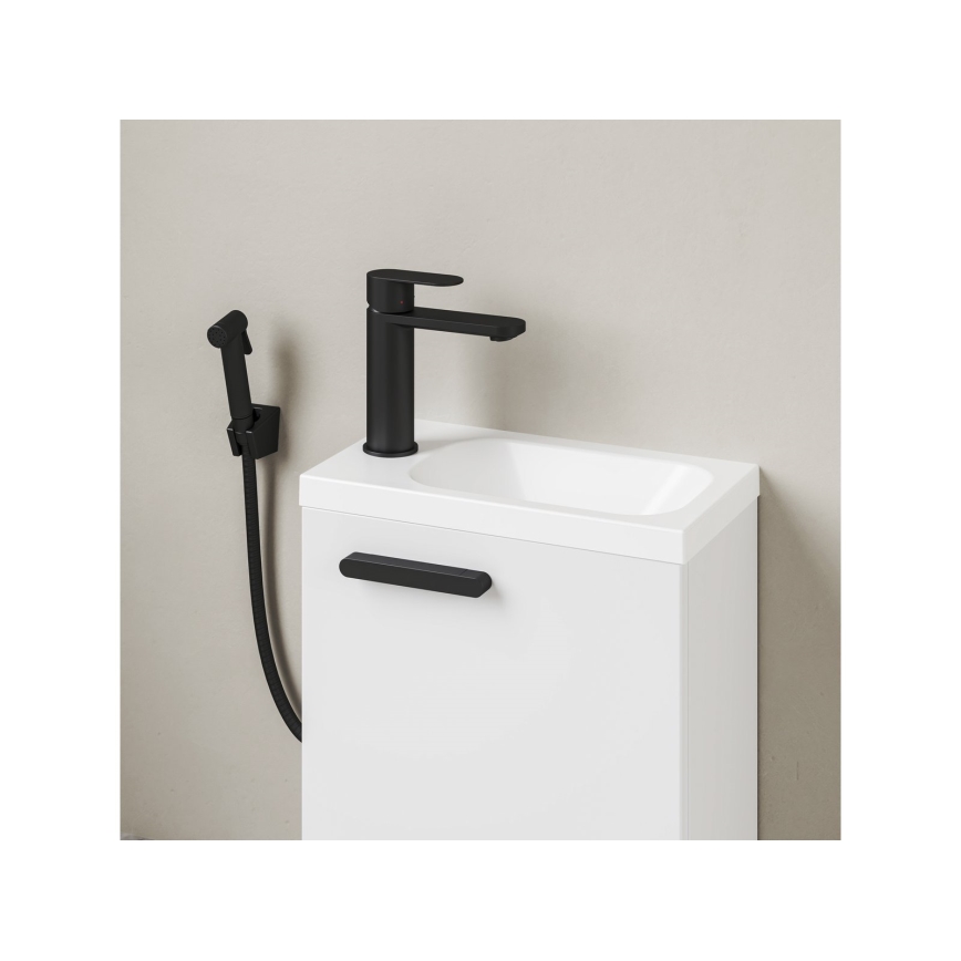 Ravak XJGL1100000 - Lavabo suspendido CHROME 40x22 cm mármol fundido/blanco