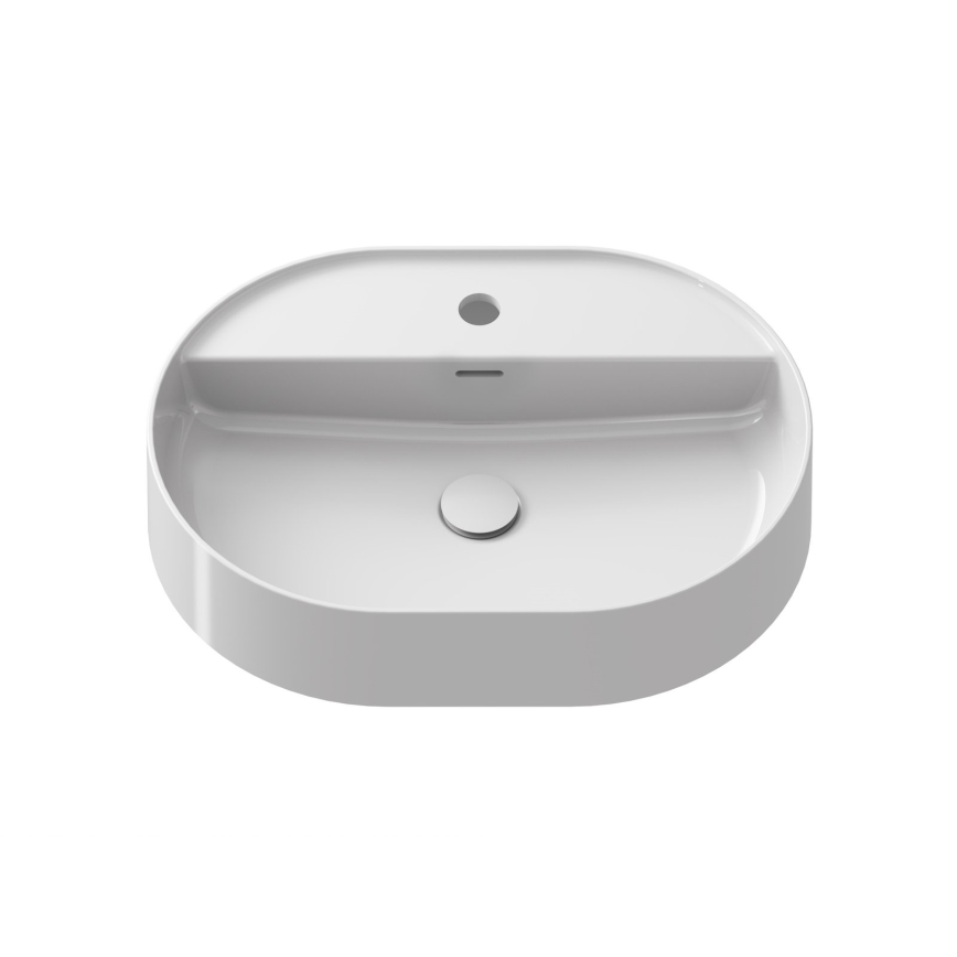 Ravak XJX01155003 - Lavabo para encimera CERAMIC SLIM 55x40 cm cerámica/blanco