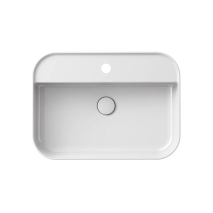 Ravak XJX01155005 - Lavabo sobre encimera CERAMIC SLIM 55x40 cm cerámica/blanco