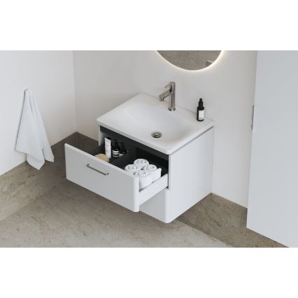 Ravak XJX01250000 - Lavabo empotrado BALANCE 50x46,5 cm cerámica/blanco