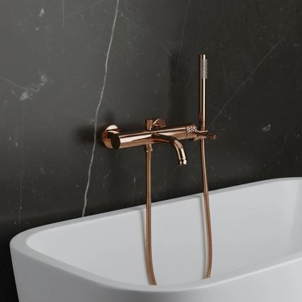 REA-B0980 - Juego para bañera LUNGO DIAMOND cobre