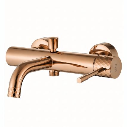 REA-B0980 - Juego para bañera LUNGO DIAMOND cobre