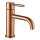 REA-B1112 - Grifo de lavabo LUNGO 16,5 cm en cobre cepillado