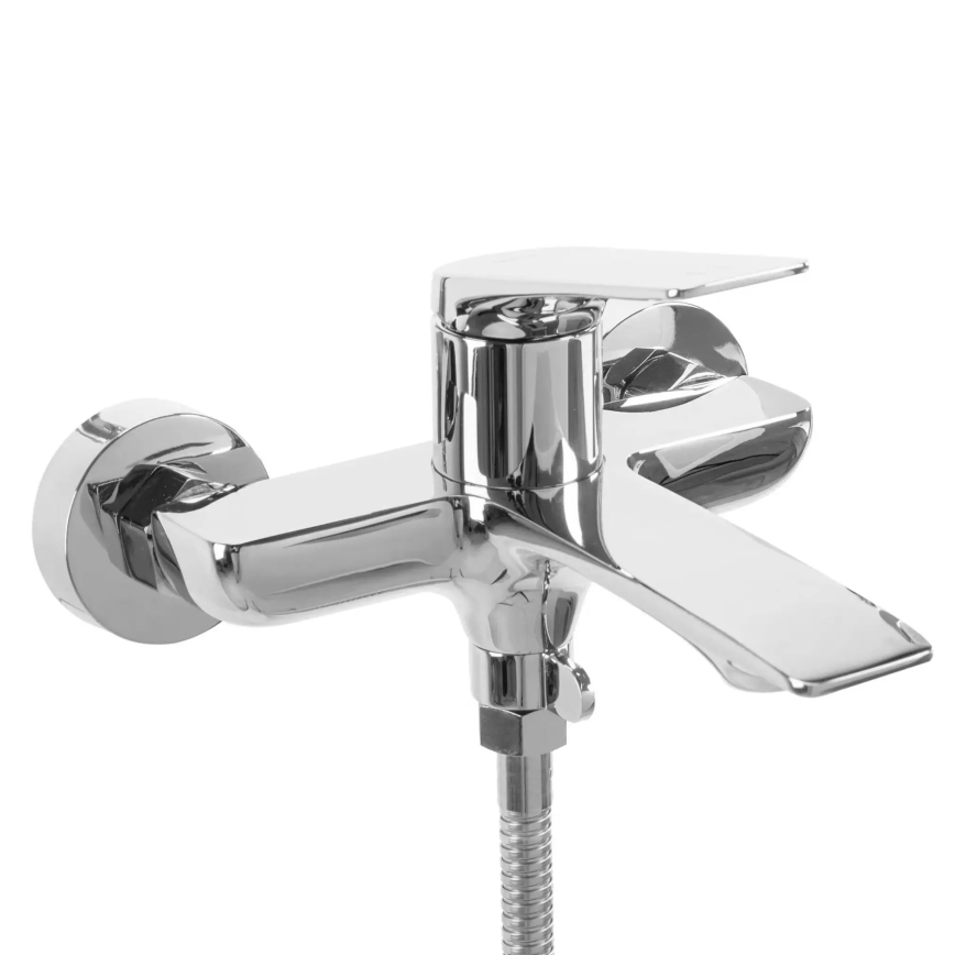 REA-B1156 - Set de grifería para bañera AVALON, cromo brillante
