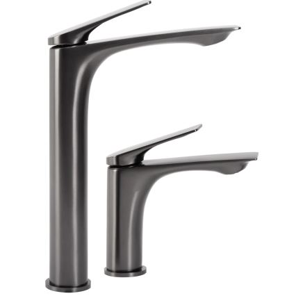 REA-B2704 - Grifo de lavabo AVALON 30 cm titanio