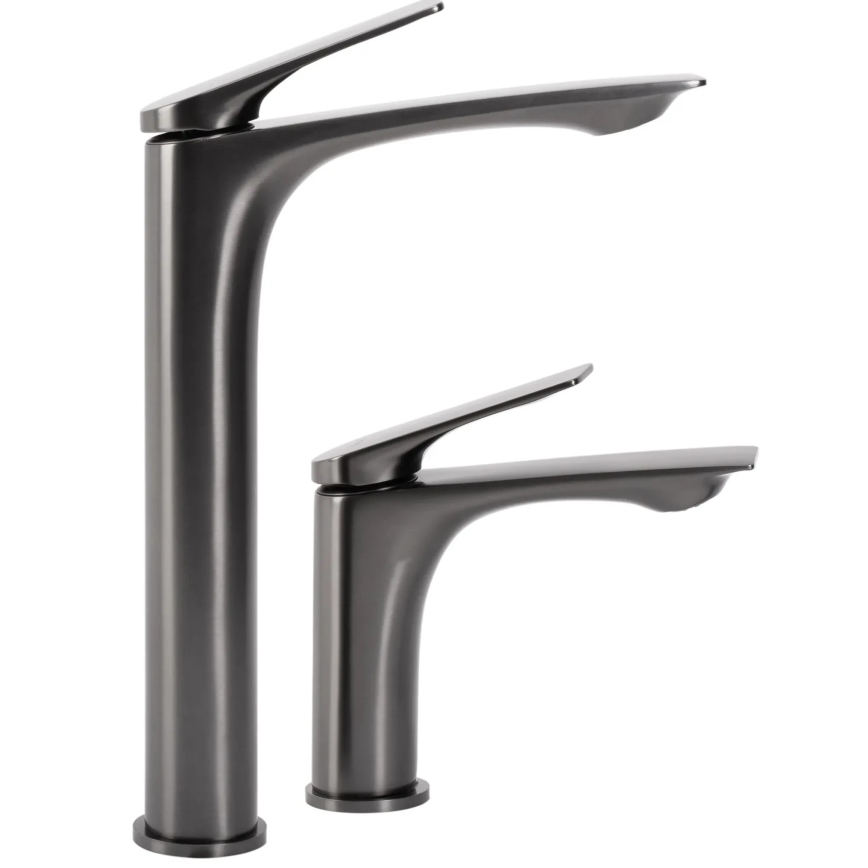 REA-B2704 - Grifo de lavabo AVALON 30 cm titanio
