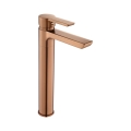 REA-B3006 - Grifo de lavabo ARGUS 28,5 cm con acabado en cobre cepillado