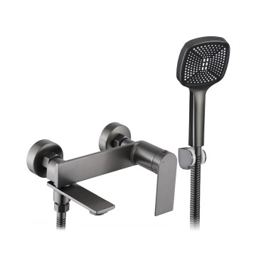 REA-B4585 - Juego para bañera STORM titanio