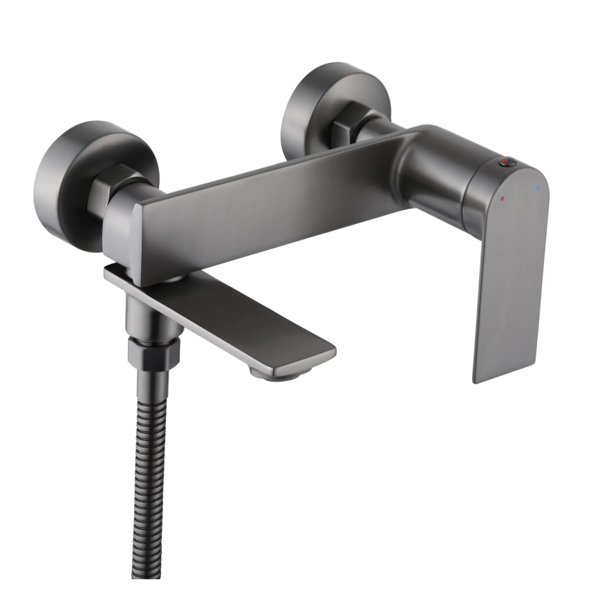 REA-B4585 - Juego para bañera STORM titanio