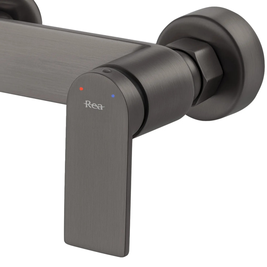 REA-B4585 - Juego para bañera STORM titanio