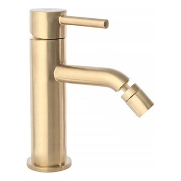 REA-B4702 - Grifo para bidé LUNGO 17 cm oro cepillado