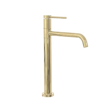 REA-B5002 - Grifo de lavabo LUGANO 34 cm dorado