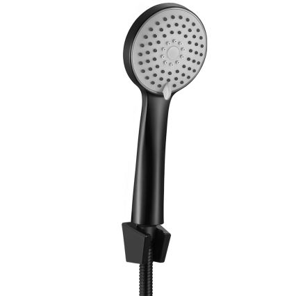REA-B5500 - Juego de ducha con monomando ONTARIO negro