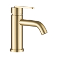 REA-B5505 - Grifo de lavabo ONTARIO 17,5 cm, acabado dorado cepillado