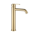 REA-B5509 - Grifo monomando para lavabo ONTARIO 30 cm oro cepillado