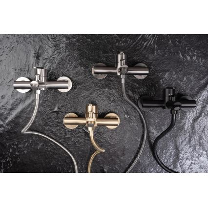 REA-B5513 - Set de grifería para bañera ONTARIO oro cepillado