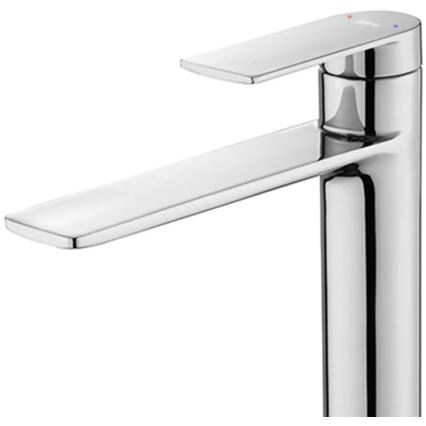 REA-B6202 - Grifo de lavabo STORM 15 cm cromo brillante