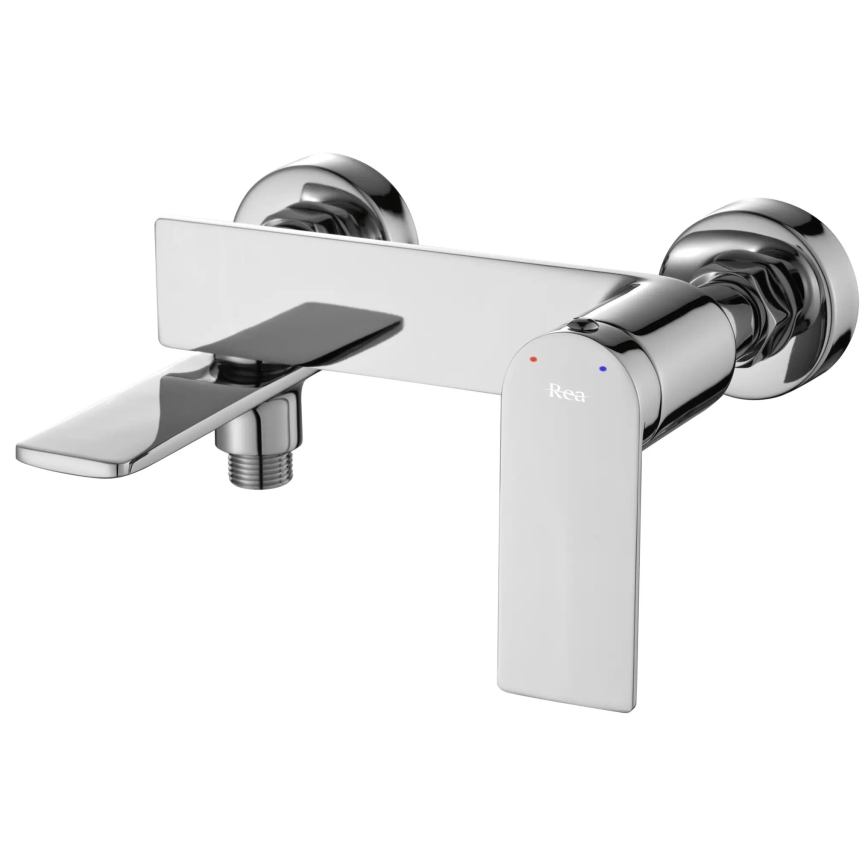 REA-B6204 - Juego para bañera STORM, cromo brillante