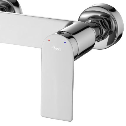REA-B6204 - Juego para bañera STORM, cromo brillante