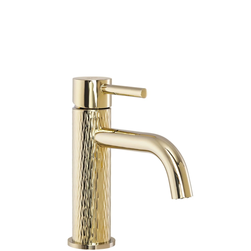 REA-B6322 - Grifo de lavabo LUNGO ART 16,5 cm dorado