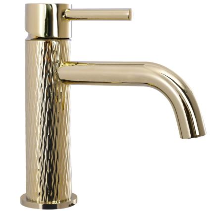 REA-B6322 - Grifo de lavabo LUNGO ART 16,5 cm dorado