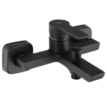 REA-B6407 - Juego para bañera ARGUS negro mate