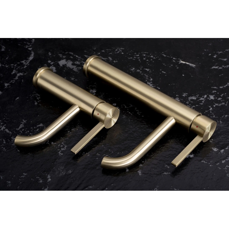 REA-B6444 - Grifo de lavabo FOSTER 18,2 cm dorado