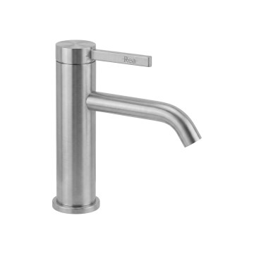 REA-B6530 - Grifo de lavabo RIVO 16,5 cm, acabado níquel