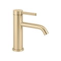 REA-B6533 - Grifo para lavabo RIVO, 16,5 cm, acabado oro cepillado
