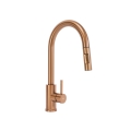 REA-B6560 - Grifo de cocina con rociador extraíble FRESH de 45 cm, acabado en cobre cepillado
