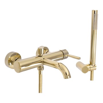 REA-B6635 - Juego para bañera LUNGO dorado