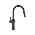 REA-B7200 - Grifo de fregadero con rociador extraíble FRESH, 45 cm, negro