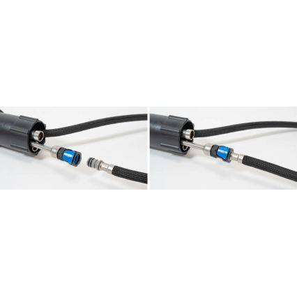 REA-B7437 - Grifo de fregadero con rociador extraíble FRESH 45 cm titanio