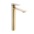 REA-B7962 - Grifo de lavabo STORM 29,5 cm oro cepillado