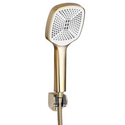 REA-B7963 - Conjunto para bañera STORM en oro cepillado