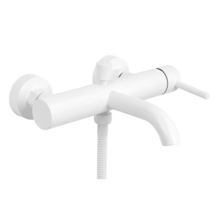 REA-B8030 - Conjunto de bañera LUNGO blanco mate