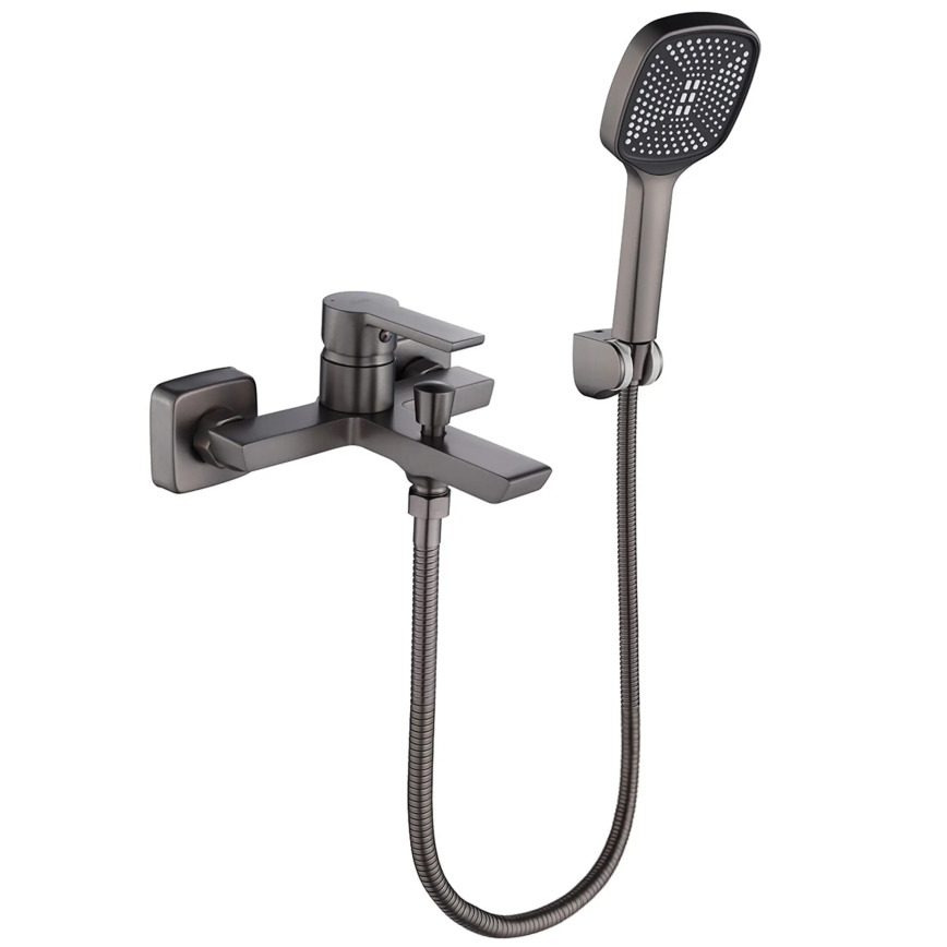 REA-B8747 - Juego de grifería para bañera ARGUS titanio