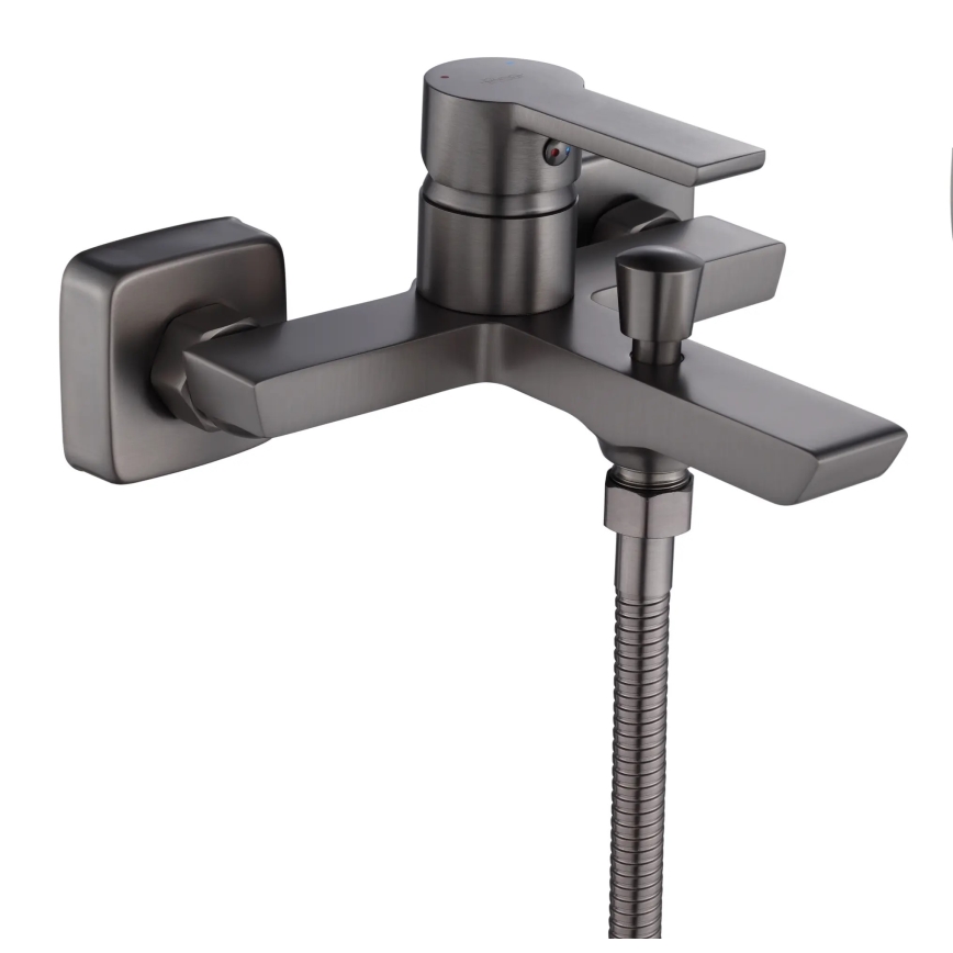 REA-B8747 - Juego de grifería para bañera ARGUS titanio